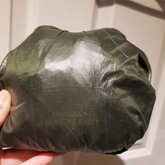 Green light weight rain coat - Picture 4 of 5